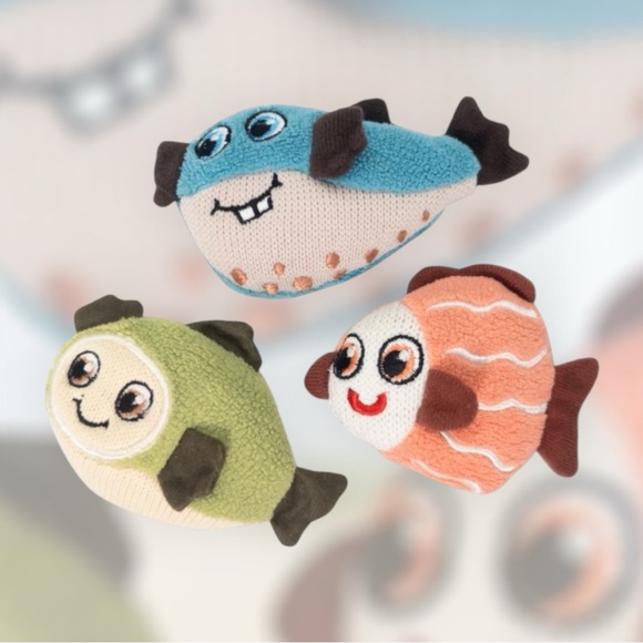 NWT Cat Toys, Catnip and Crinkle Paper Plush Cat Toys - Picture 13 of 13